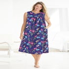 Sleeveless Print Lounger image number null