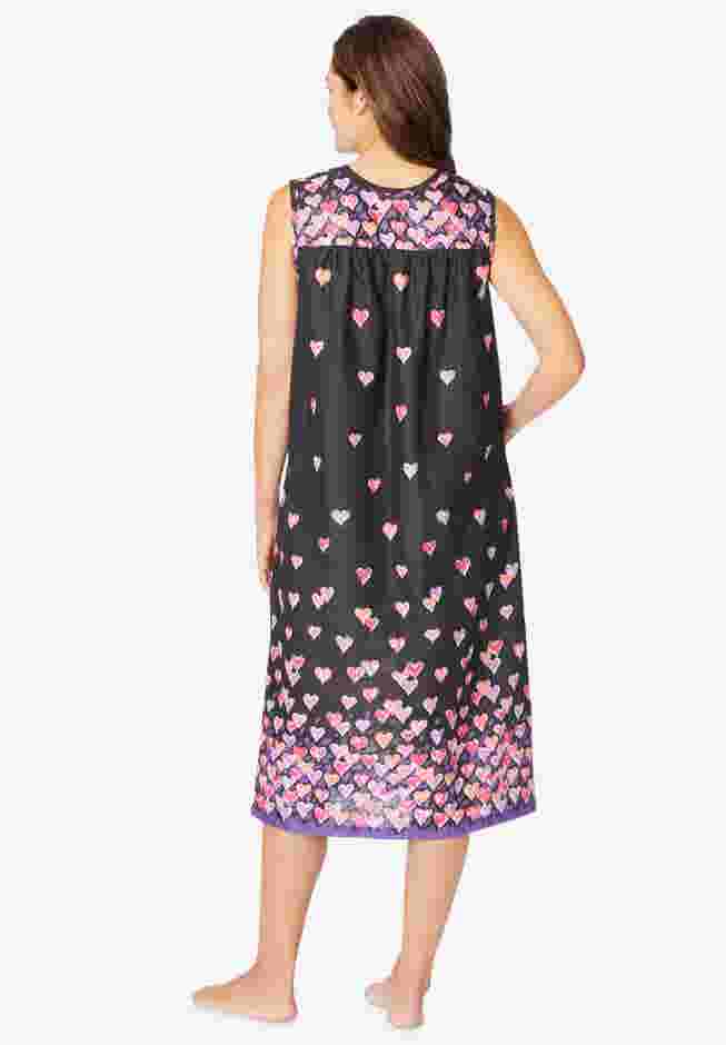 Sleeveless Print Lounger image number 1