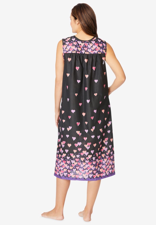 Sleeveless Print Lounger image number 1