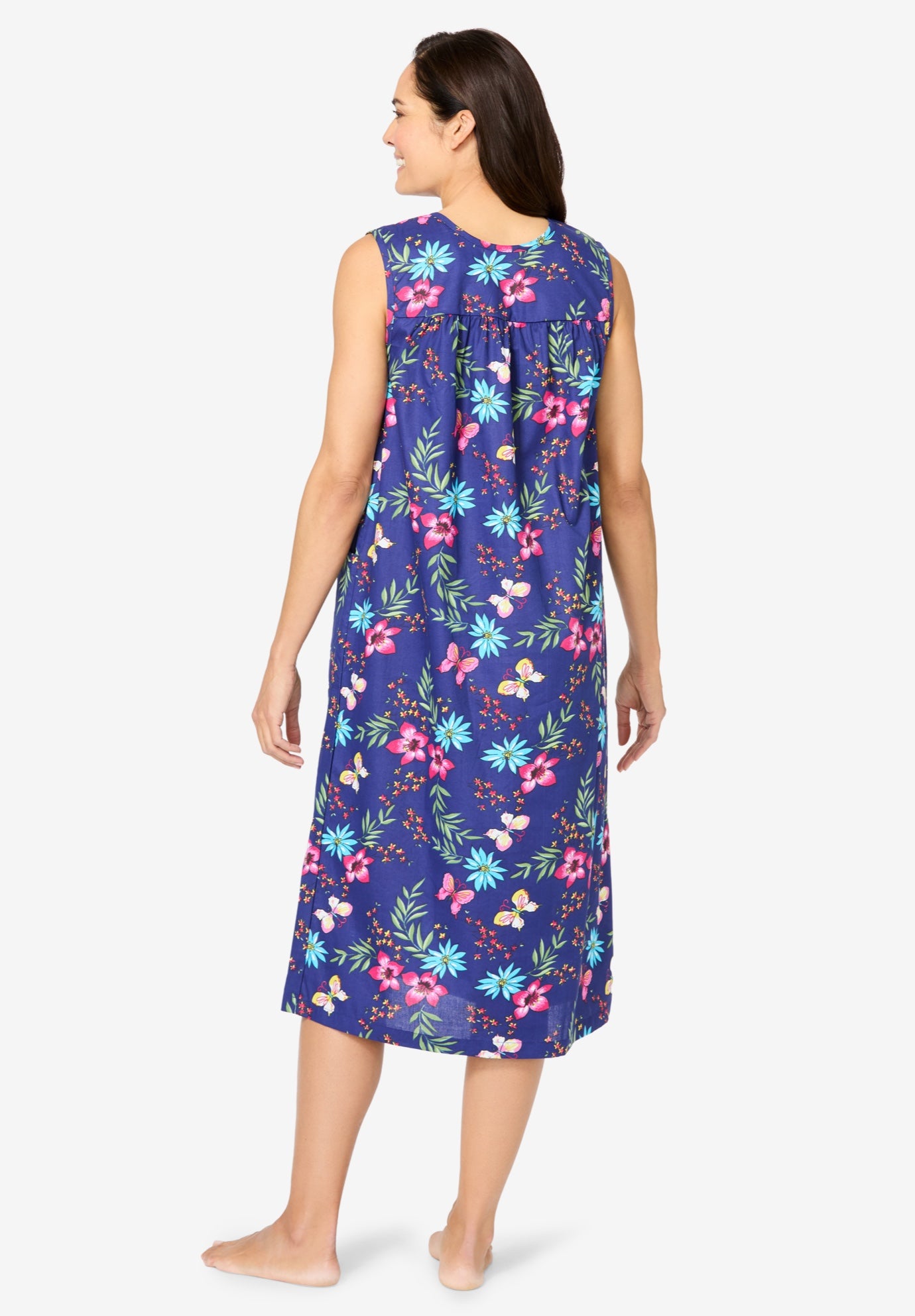 Sleeveless Print Lounger image number 1