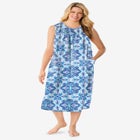 Sleeveless Print Lounger image number null