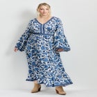 Arlo Bell Sleeve Maxi Dress image number null