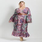 Arlo Bell Sleeve Maxi Dress image number null