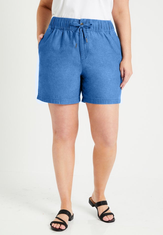 Denim Bermuda Shorts image number 0