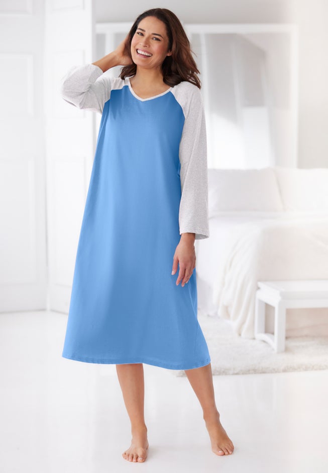 Avenue Body Baseball Sleepshirt image number 0