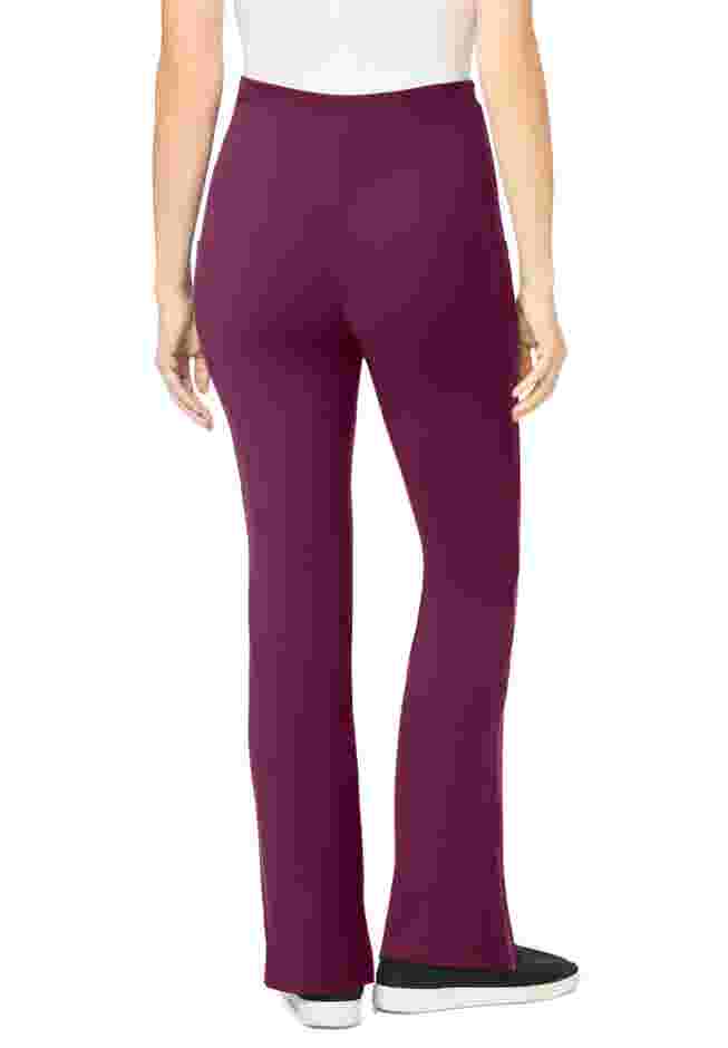 Stretch Cotton Pocket Bootcut Legging image number 1