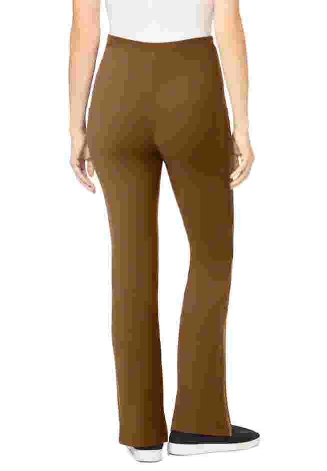 Stretch Cotton Pocket Bootcut Legging image number 1