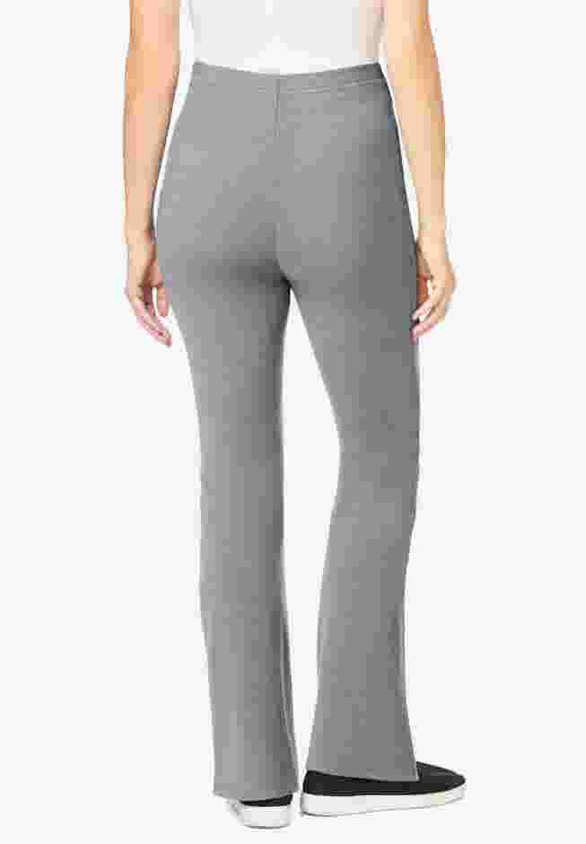 Stretch Cotton Pocket Bootcut Legging image number 1