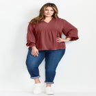 Marcie Shirred Detail Blouse image number 0
