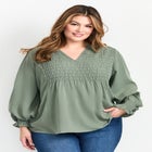 Marcie Shirred Detail Blouse image number 0