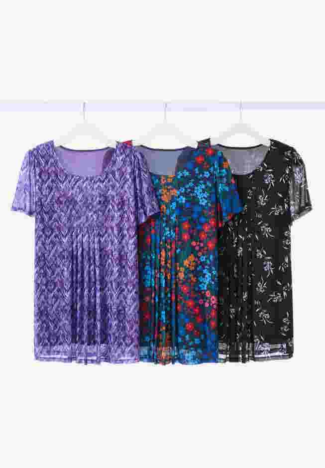 Miracle Mesh Overlay Tunic image number 1