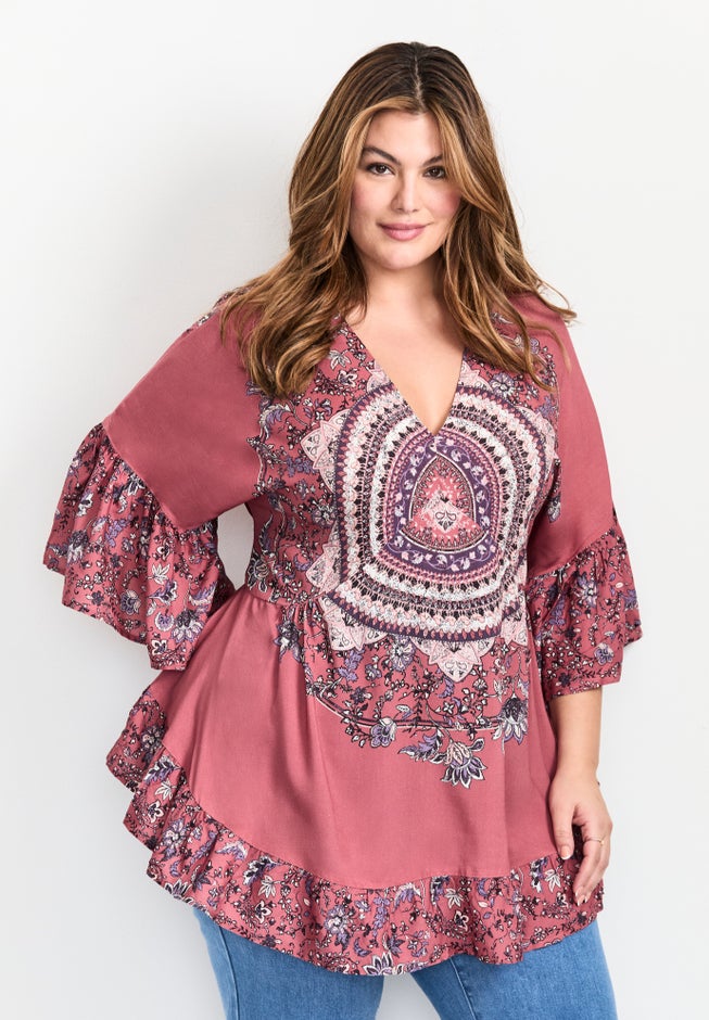 Frankie Frill Detail Tunic image number 3