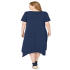 Drape Hem Dress image number null