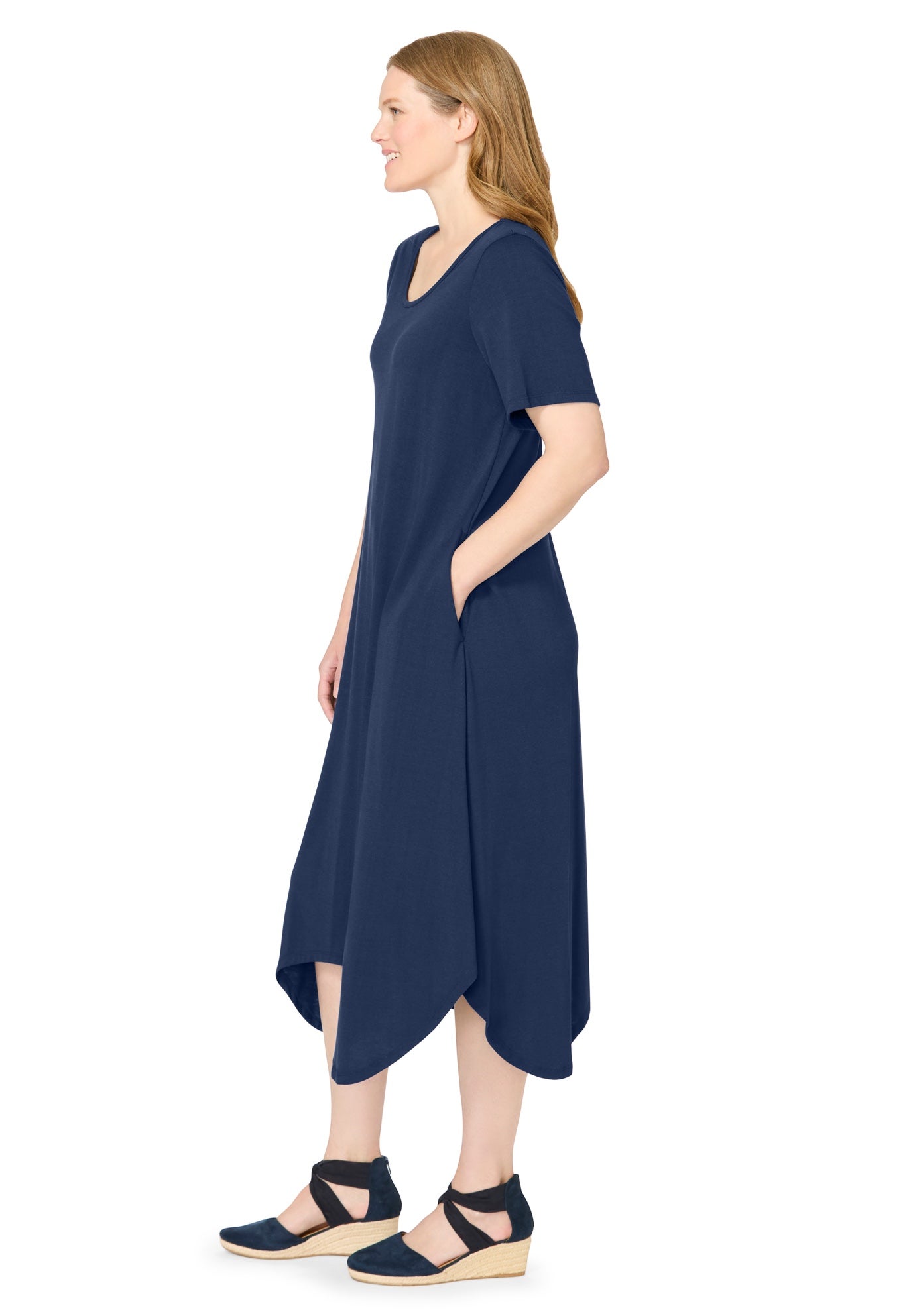 Drape Hem Dress image number 2