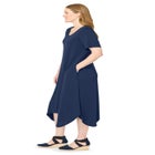 Drape Hem Dress image number null