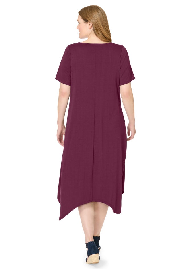 Drape Hem Dress image number 1