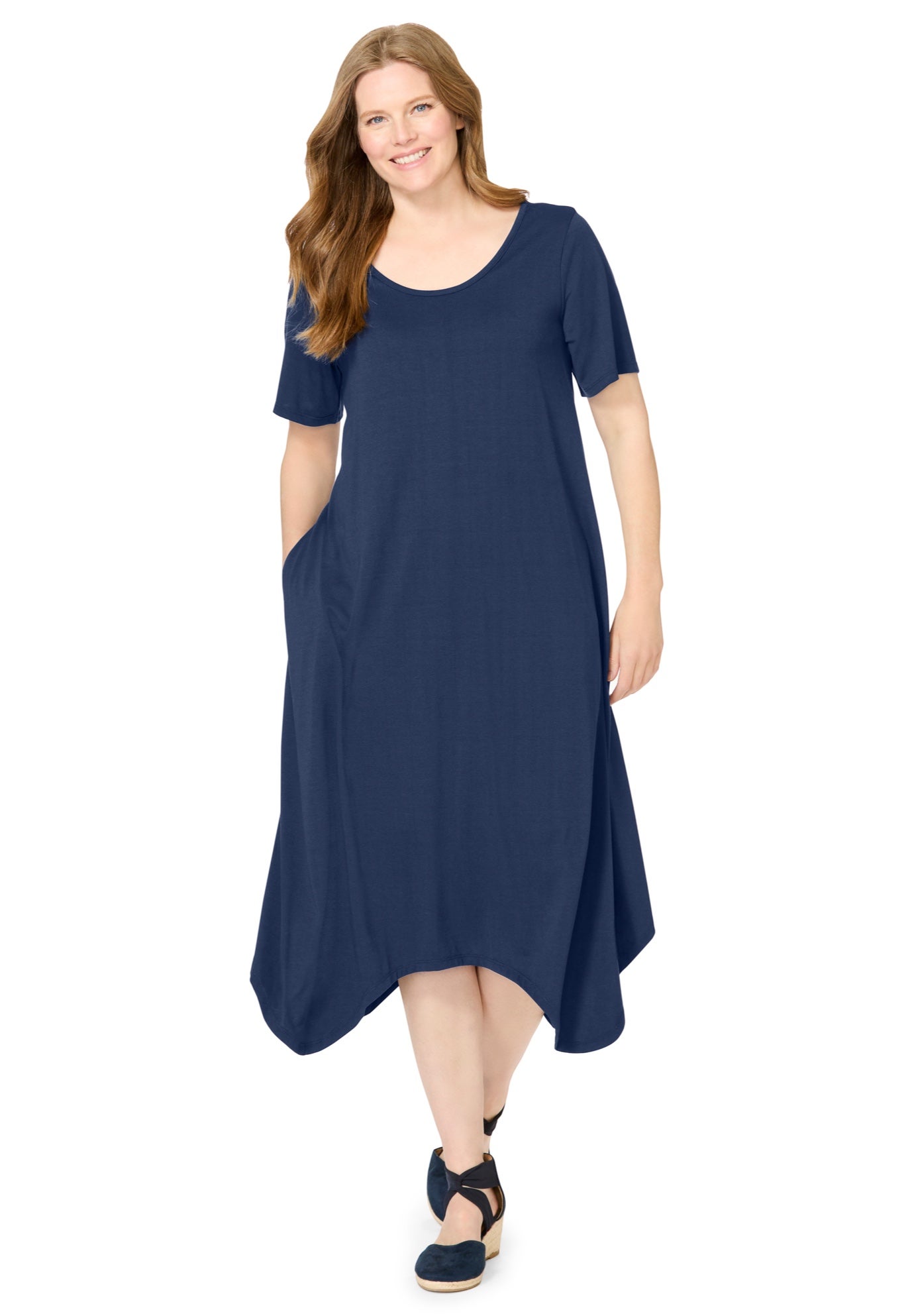 Drape Hem Dress image number 0