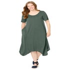 Drape Hem Dress image number null