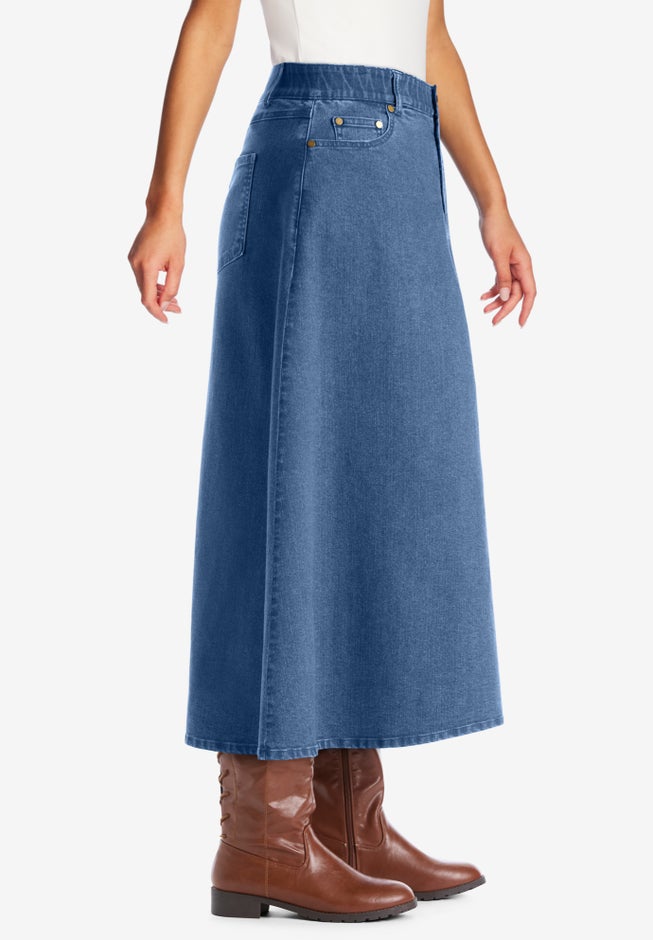Secret Solutions™ Tummy Smoothing Maxi Skirt image number 2