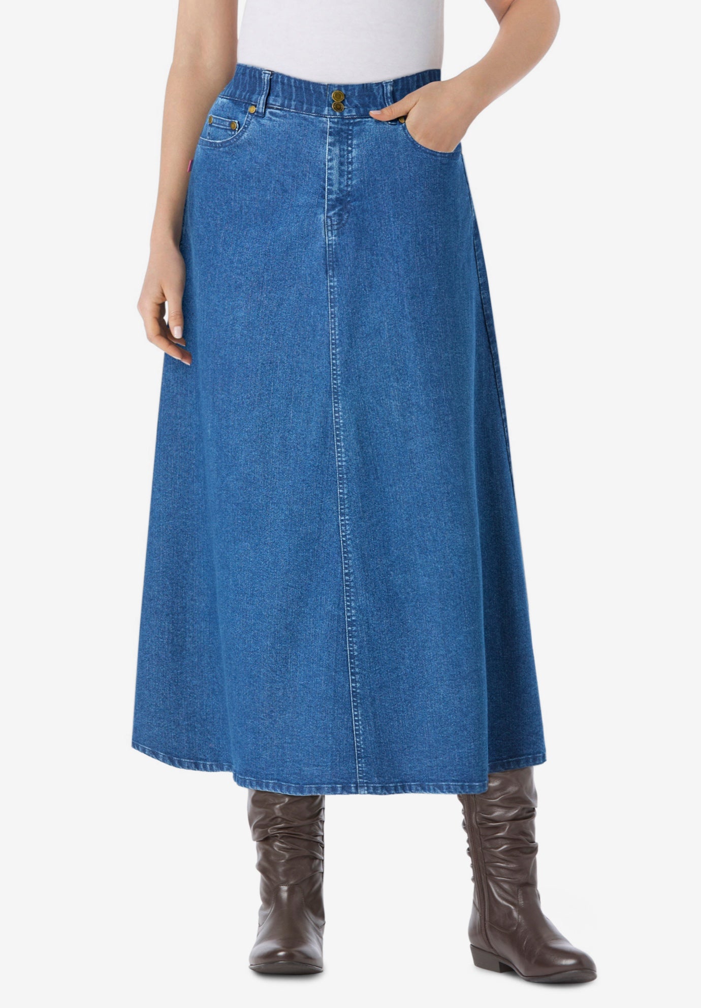 Secret Solutions™ Tummy Smoothing Maxi Skirt image number 0