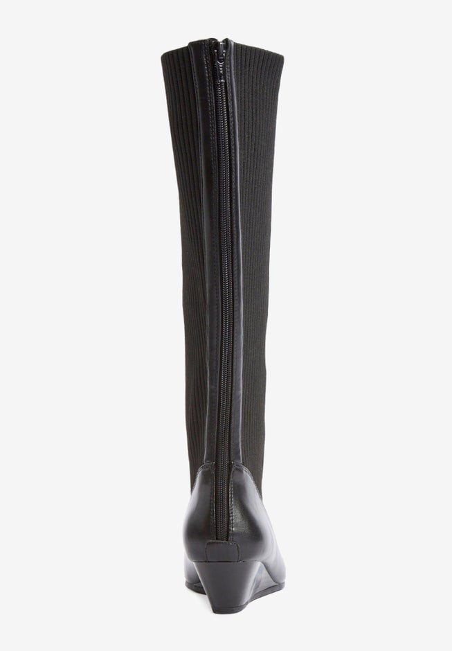 The Briar Tall Wide Calf Boot By Comfortview image number 1