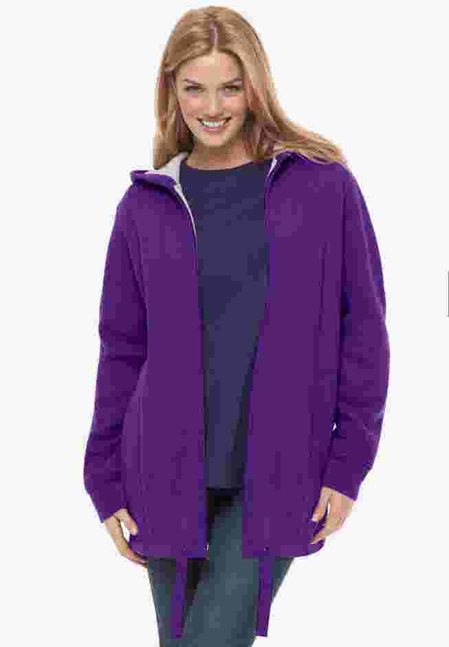 Thermal Lined Fleece Hoodie image number 0