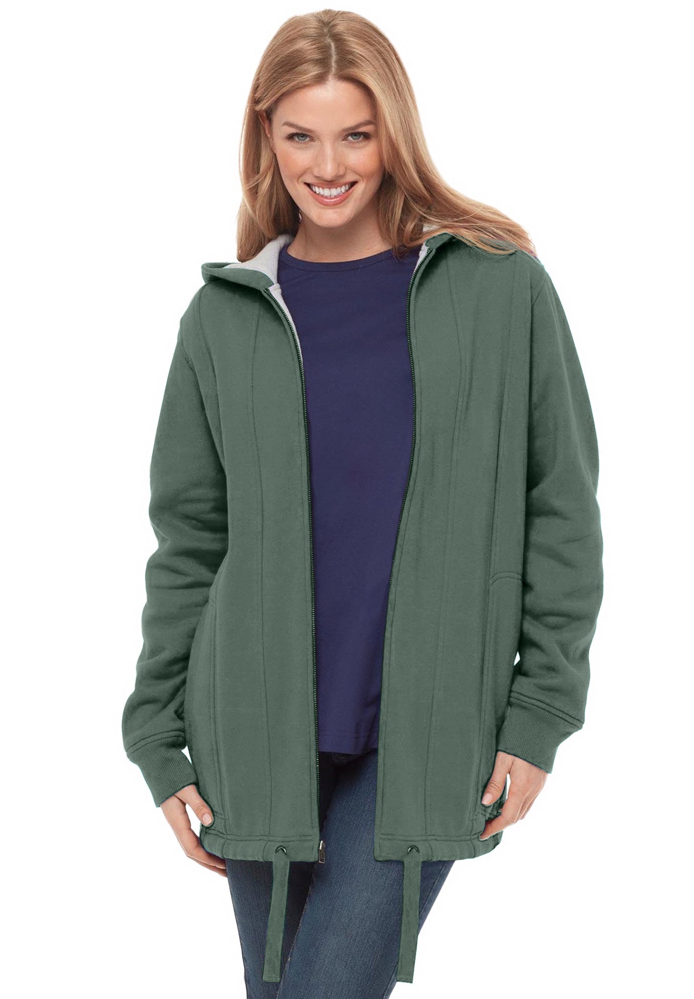 Thermal Lined Fleece Hoodie image number 0