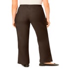 Fineline Stretch Denim Wide-Leg Pull-On Jeans image number null