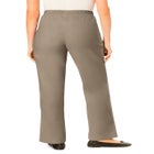 Fineline Stretch Denim Wide-Leg Pull-On Jeans image number null