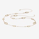 Long Horsebit Necklace image number null