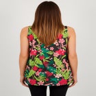 Stretch Knit Tunic Tank image number 1