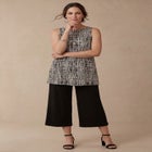 Stretch Knit Tunic Tank image number 0