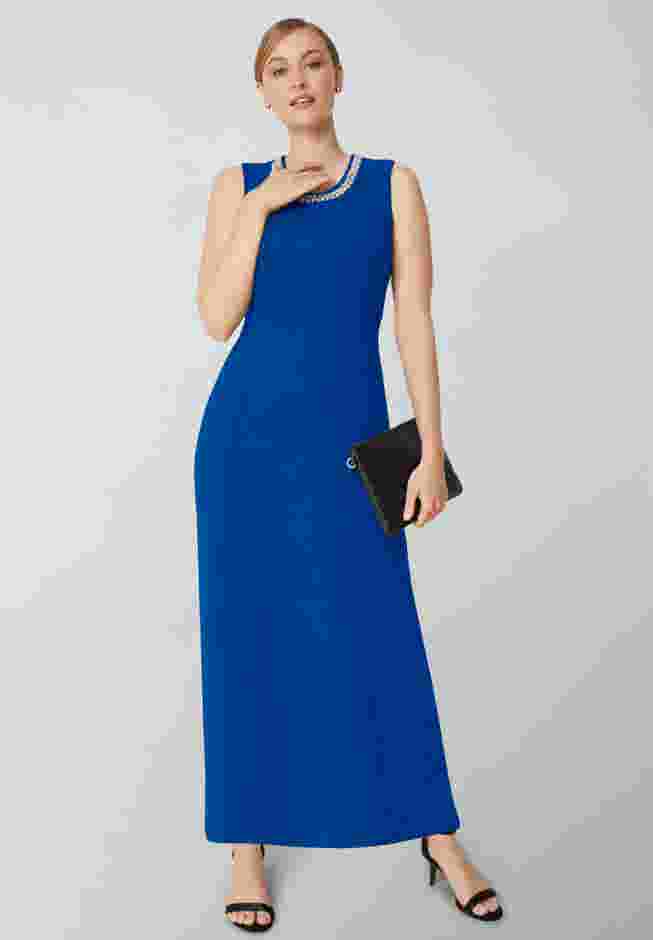 2-Piece Beaded Jacket Dress image number 1