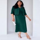 2-Piece Beaded Jacket Dress image number null