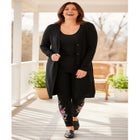 Perfect Cotton Duster Sweater image number null