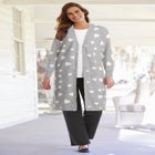 Perfect Cotton Duster Sweater image number null