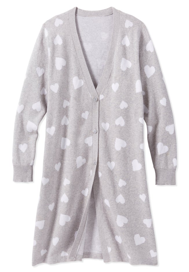 Perfect Cotton Duster Sweater image number 1