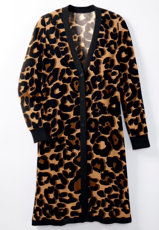 Perfect Cotton Duster Sweater image number 1