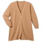 Perfect Cotton Duster Sweater image number null