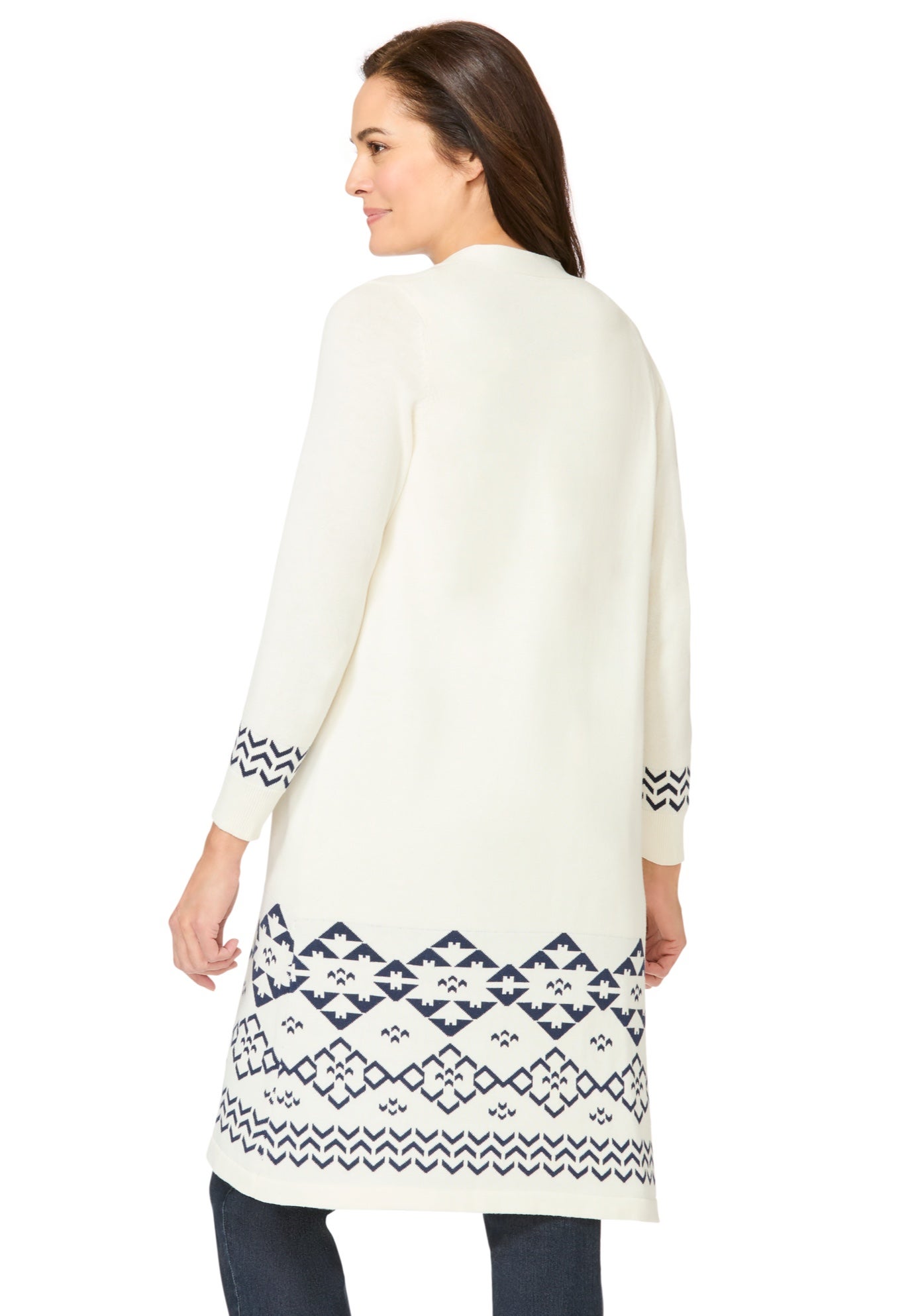 Perfect Cotton Duster Sweater image number 1