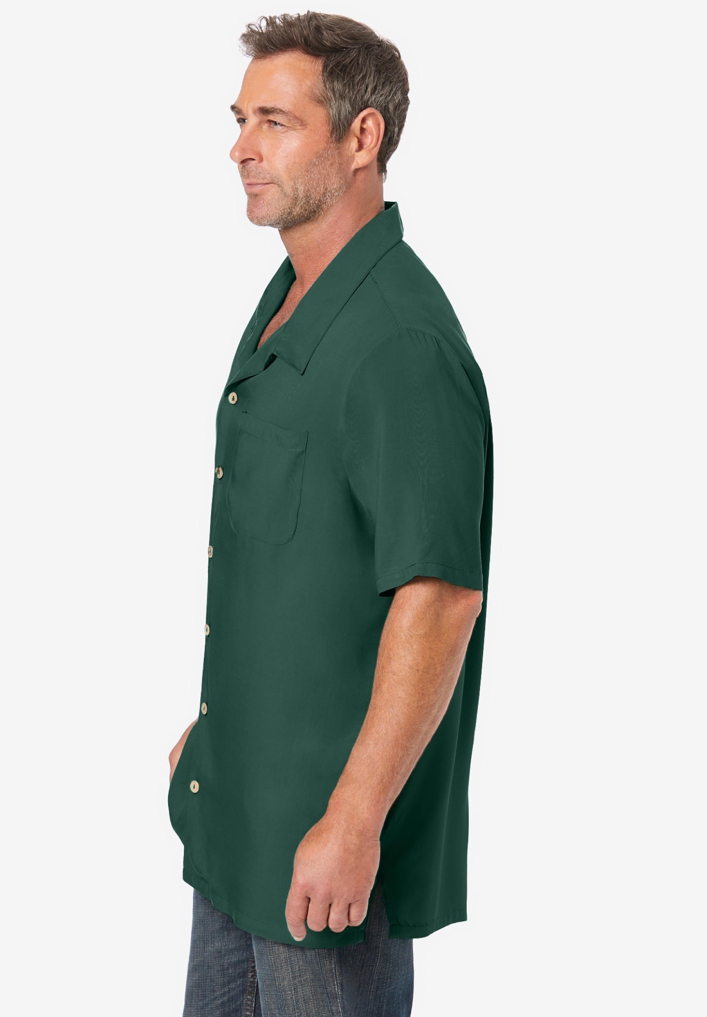 KS Island Solid Camp Shirt image number 2