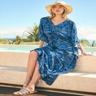 Ruched Caftan Cover Up image number 2