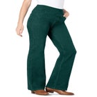 Flex-Fit Pull-On Bootcut Gap-Free Stretch Denim Jeans image number null