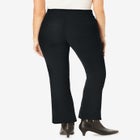 Flex-Fit Pull-On Bootcut Gap-Free Stretch Denim Jeans image number null