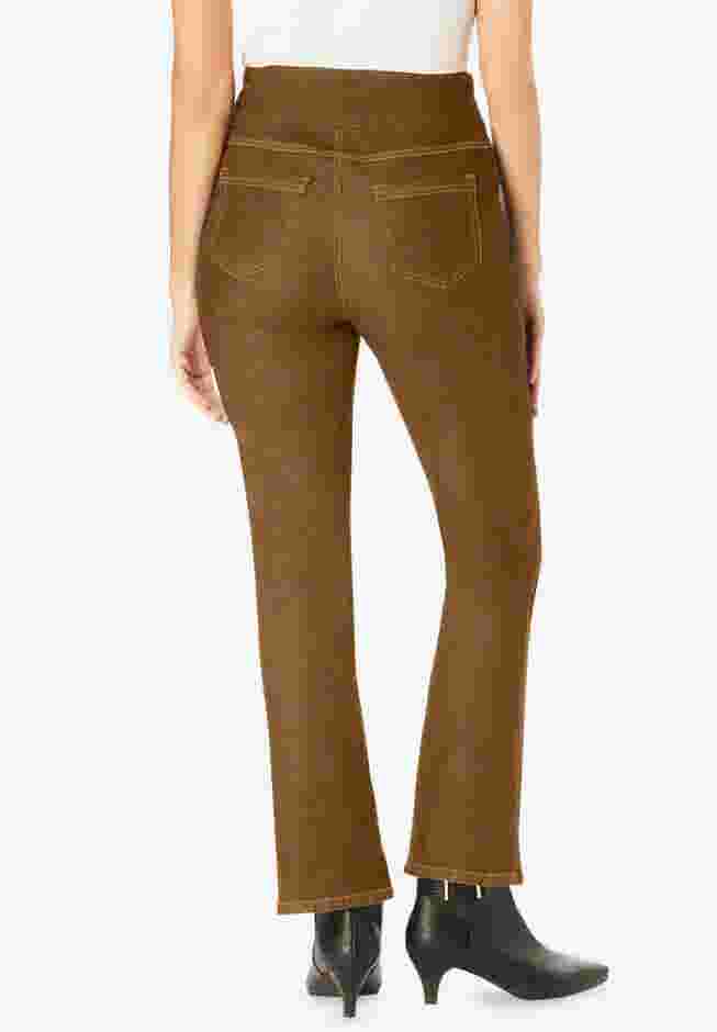 Flex-Fit Pull-On Bootcut Denim Jean image number 1