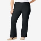 Flex-Fit Pull-On Bootcut Gap-Free Stretch Denim Jeans image number null