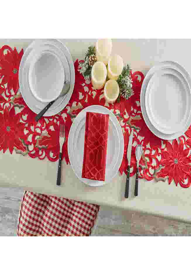 Jacquard Napkins, Set of 4 image number 0
