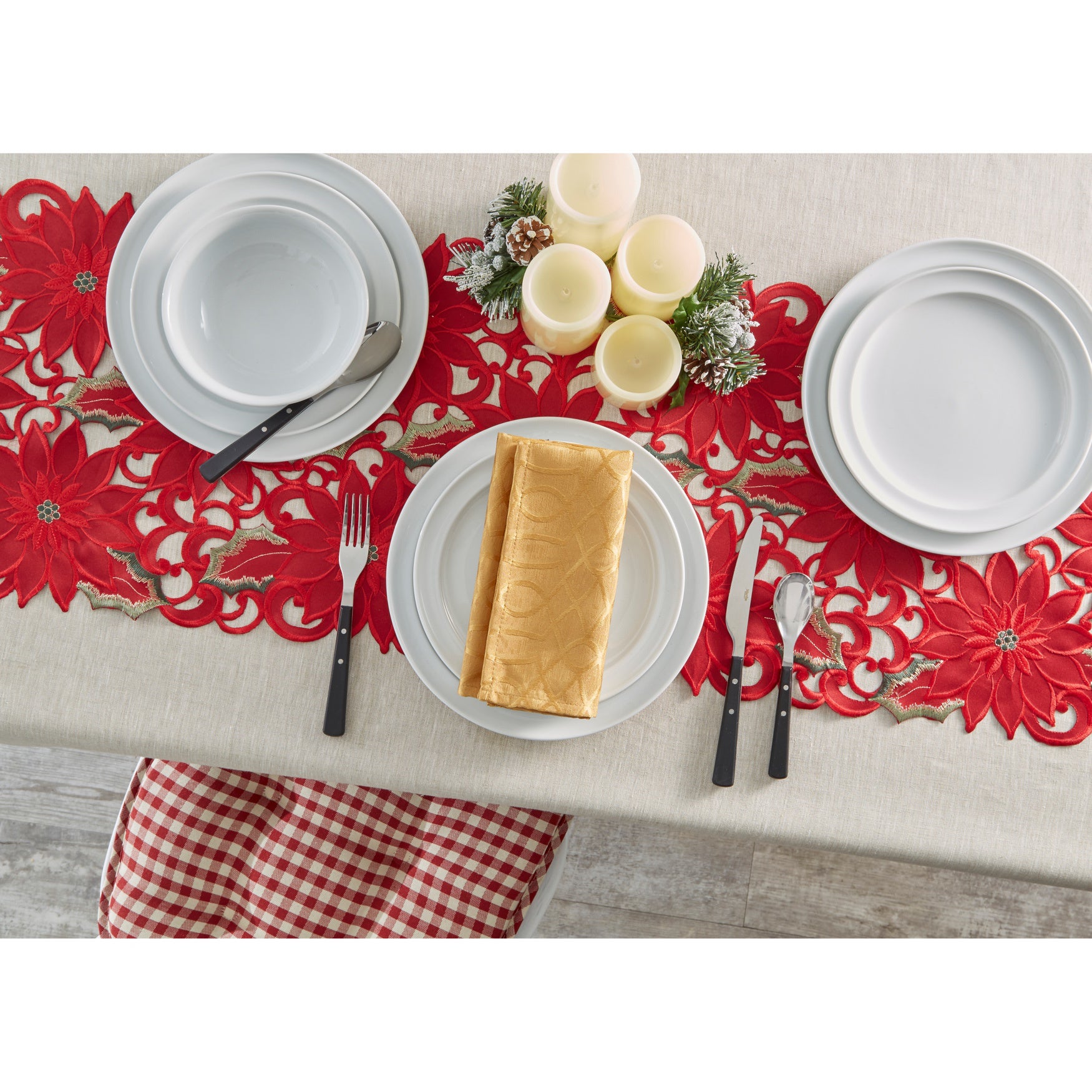 Jacquard Napkins, Set of 4 image number 0