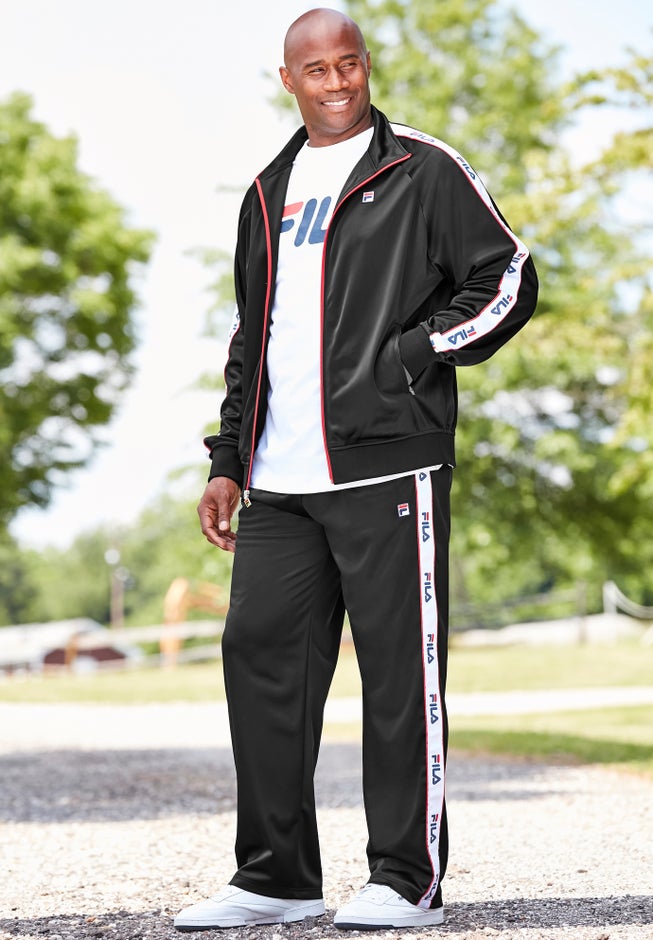 FILA&reg; Taped Logo Track Pants image number 4