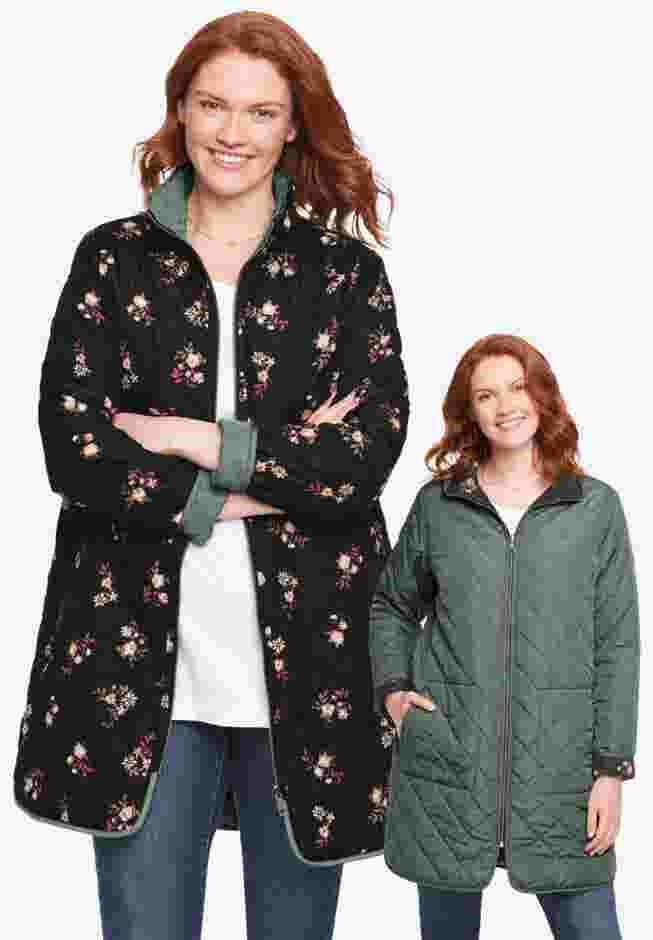 Reversible Quilted Barn Jacket image number 0